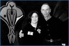 Forla e Marc Alaimo (Sticcon '98)
